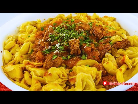 O Segredo do CAPELETTI AO MOLHO RÚSTICO DE TOMATE: Melhor que de Restaurante!