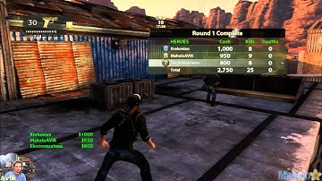 Uncharted 3 Multiplayer BETA - Co-op Match 4 Part 1