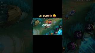 🤯 Chou Destroyed Dyrroth #Chou #Dyrroth #MLBB #MobileLegends #EpicClutch