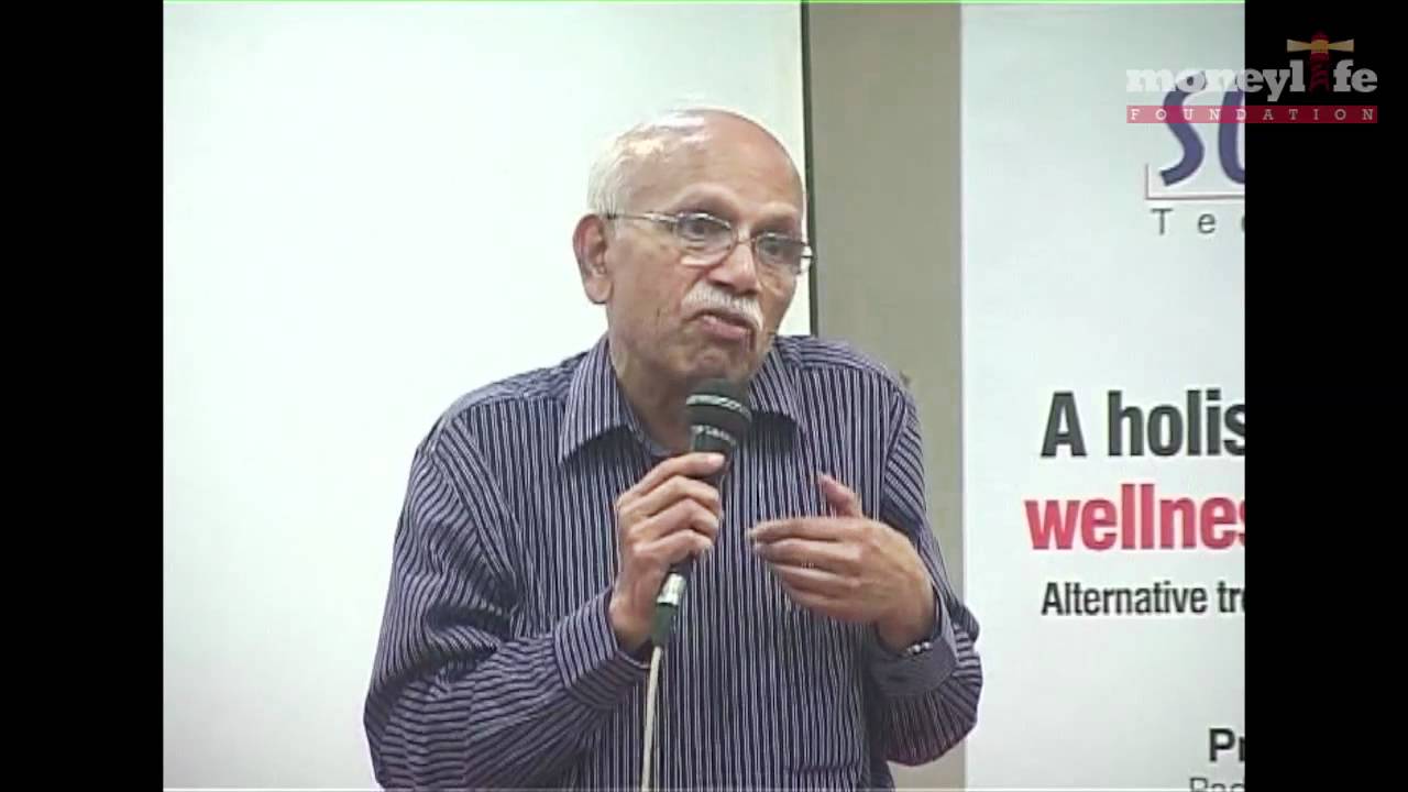 Professor Dr Bm Hegde At Moneylife Foundation Part 1 Updated Professor Foundation Personality