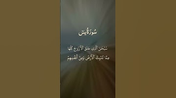 الآية 36 من سورة يس بصوت الشيخ عبد الباسط عبد الصمد رحمه الله