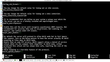 FTP Usuarios locales