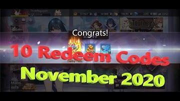 Illusion Connect | 10 Redeem Codes | Redemption Code | November 2020 | Trinh Nguyen
