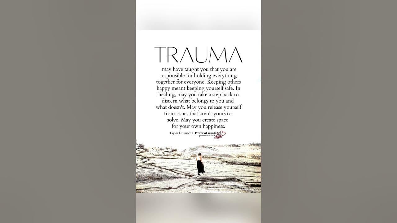 how-to-get-rid-of-trauma-motivation-believe-youtube
