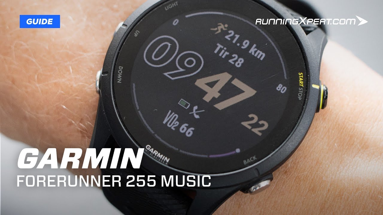 Guide: Garmin Forerunner 255 music - GPS watch review and features 