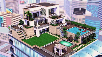 Dream Penthouse Apartment | The Sims 4 Speed Build