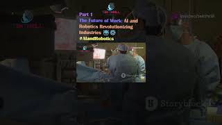 The Future of Work: AI and Robotics Revolutionizing Industries 🤖⚙️ #AIandRobotics #animation  PART 1