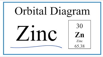 How to Write the Atomic Orbital Diagram for Zinc (Zn)