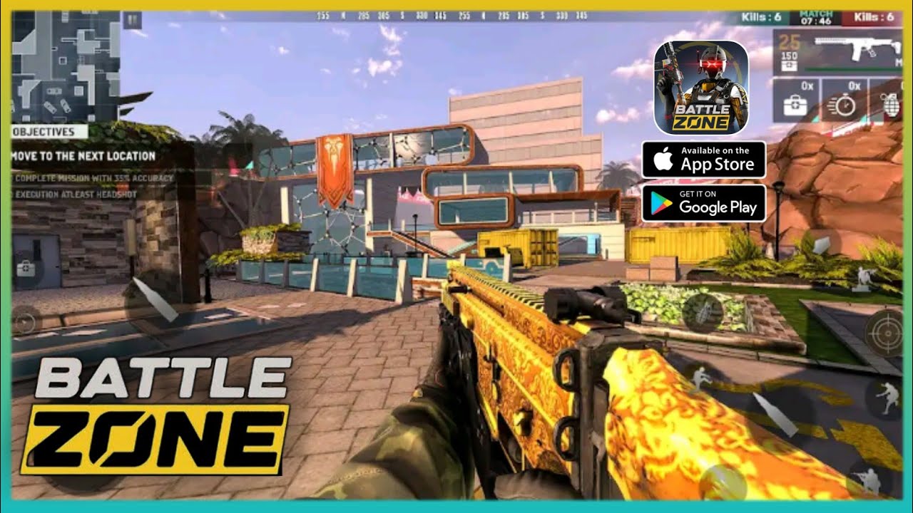 Battle Zone New FPS Shooter Gameplay (Android / IOS) - Part 1