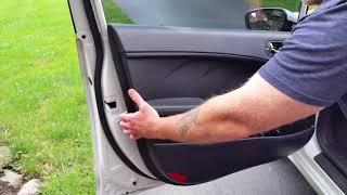 KIA FORTE Door Panel Removal Access 2014 & Up Window Switch