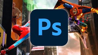 Spider Man VS Hobgoblin Concept Art - Photoshop Manipulation (Speed Art)