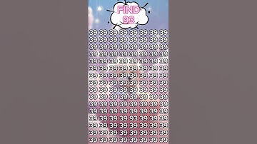 Challenge yourself to FIND 93 in 5sec #pick #your #brain