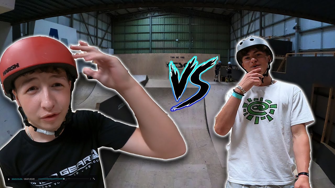 PRO GAME OF SCOOT WITH CHARLEY DYSON AT THE UK's BIGGEST SKATE PARK (adrenaline alley)