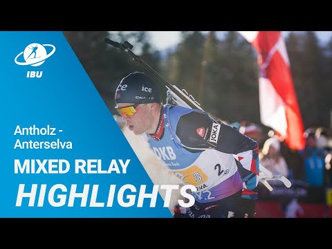 World Cup 23/24 Antholz-Anterselva: Mixed Relay Highlights