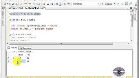 Microsoft SQL Server Tutorial For the beginners - How to Update the data in tables