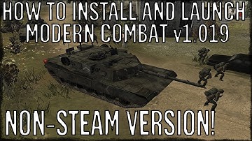 Install & Launch Modern Combat Mod v1.019 Company of Heroes NON STEAM VERSION!