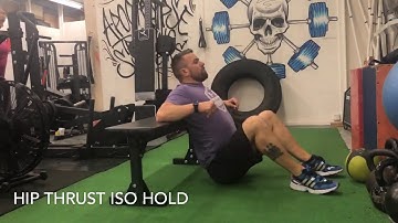 Hip Thrust Iso Hold