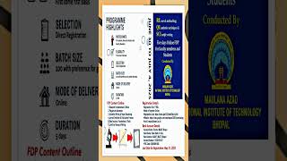 #Five days Online FDP#Research methodology Quantitative techniques &amp; Scientific writing #NIT Bhopal