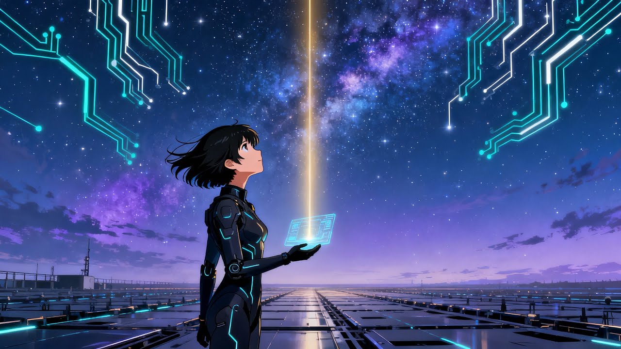 SILENT TRANSMISSION (AI Synthwave Journey)