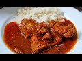 costilla de cerdo en salsa roja asada o tatemada Comiendo Rico y Fácil