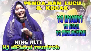 pengajian hj alfiatul muniroh, neng alfi bojonegoro terbaru 2025 full lucu