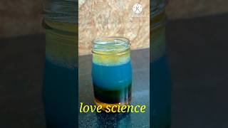 Love science density Experiment with honey oil  dishwasher food color chaco water shorts ?