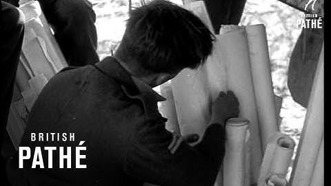 Map Depot In Desert (1943)