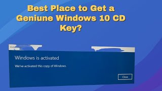 Getting a Windows 10 CD Key that's reliable, affordable with CDKDeals