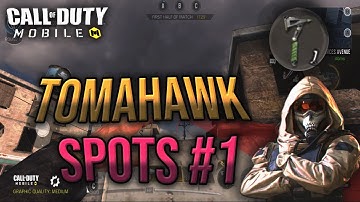 Call of Duty Mobile: Best Cross-Map Tomahawk Spots #1 - Crossfire (CODM Multiplayer Tips & Tricks)