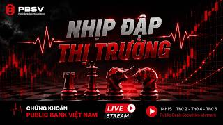 NHỊP ĐẬP THỊ TRƯỜNG PBSV: Phân Tích VNIndex - Nhóm Ngành, Cổ Phiếu Tiềm Năng Hôm Nay