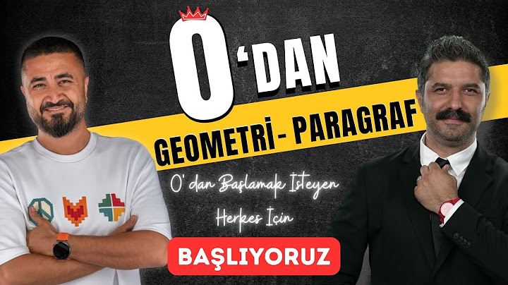 0 dan geometri rehber matematik pdf