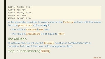 Swapping Values Between Two Pandas Columns