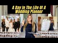 A Day In The Life Of A Wedding Planner Vlog