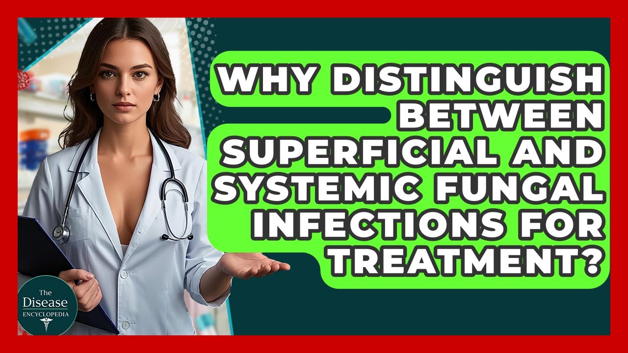 Why Distinguish Between Superficial And Systemic Fungal Infections For Treatment?