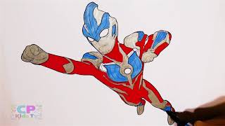 Ultraman Ginga Coloring Pages for Kids, How to Color Ultraman Coloring Pages Kids Fun