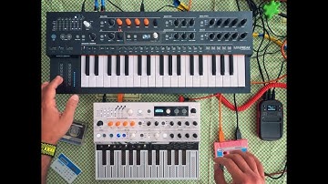 Arturia Minifreak & Microfreak in action