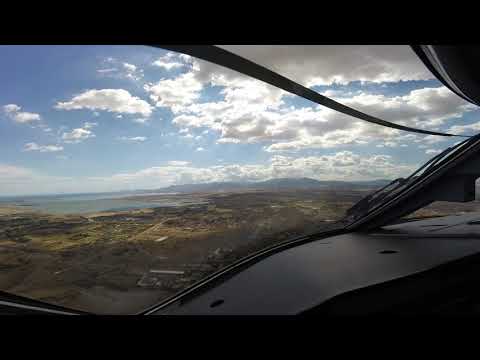 CIRCLING TO LAND ERJ190-100 Cagliari/Elmas 07.09.2016