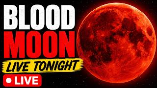 🔴 LIVE: Blood Moon Lunar Eclipse TONIGHT 🌕 | 96% Eclipse Live Telescope Views