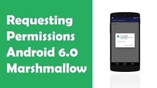 Celebrity Requesting Permissions at Run Time - Android Tutorial Profile