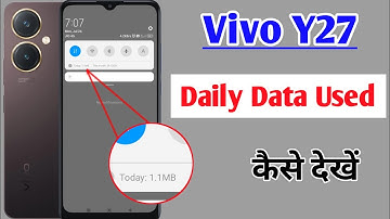 vivo y27 daily data used setting / how to enable daily data used in notification bar vivo y27