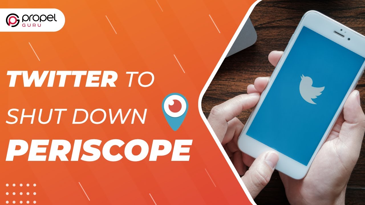 Twitter Streaming Twitter To Shut Down Their Live Streaming App Periscope - YouTube