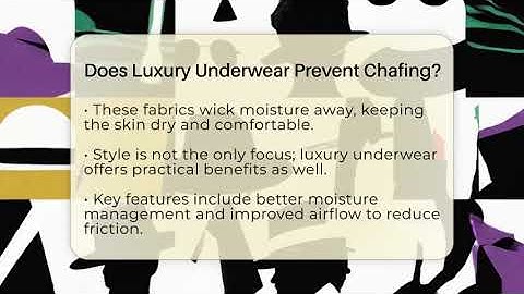 Does Luxury Underwear Prevent Chafing? - The Sharp Dressed Gent