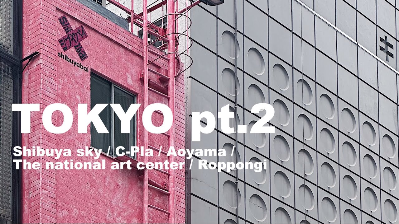 TOKYO | Vlog | Прогулки по районам Shibuya, Aoyama, Roppongi 