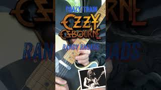 Crazy Train OZZY Osbourne Randy Rhoads Rest In Peace