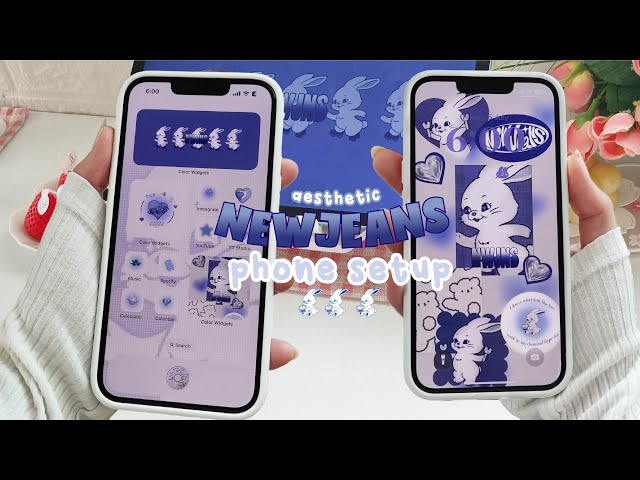 IOS 17 & ANDROID CUSTOMIZATION NEW JEANS AESTHETIC how I make my phone aesthetic free, w/links - YouTube IOS 17 & ANDROID CUSTOMIZATION NEW JEANS AESTHETIC how I make my phone aesthetic free, w/links - YouTube