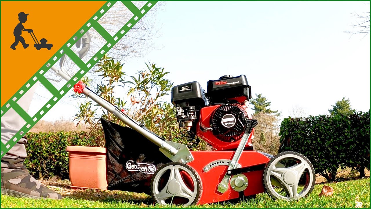 Arieggiatore E Scarificatore A Scoppio GeoTech Pro PLS 6000 Evo 