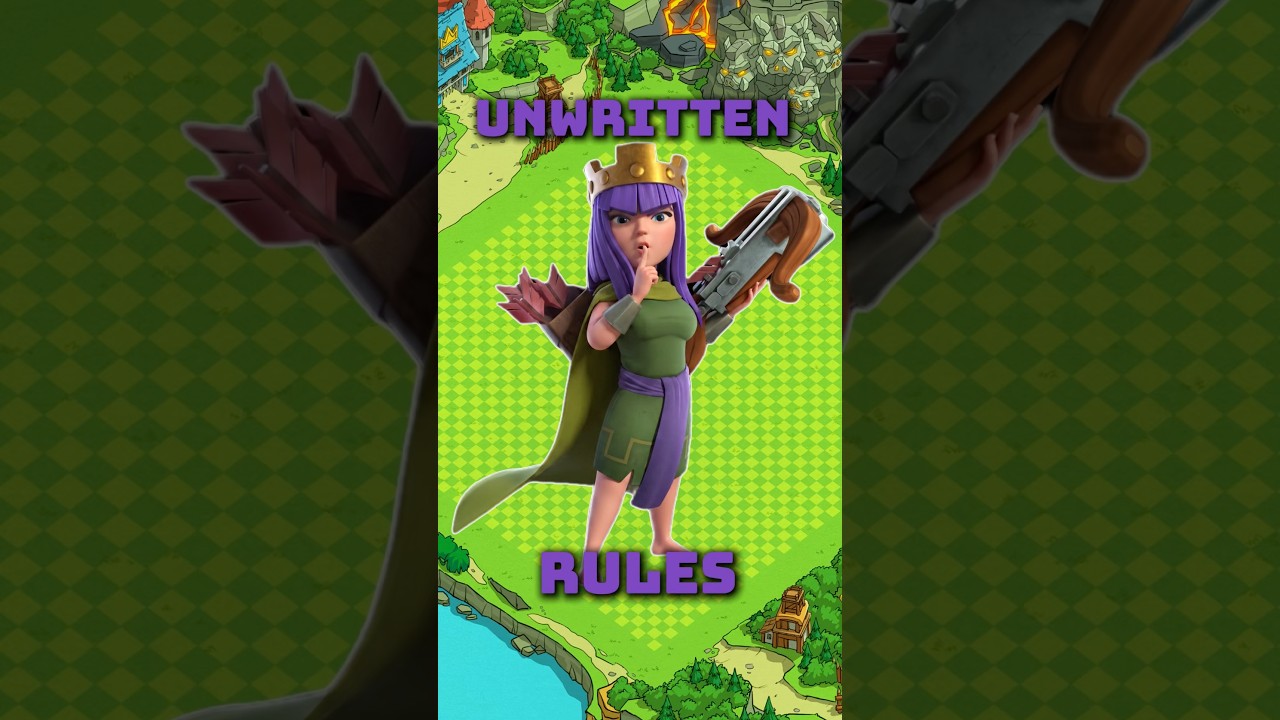 3 Unwritten Rules EVERY CoC Player Follows!😨🤫