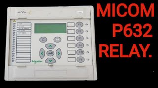 View Differential and Bias Currents in MICOM P632 Differential Protection Relay (Schneider, Alstom)