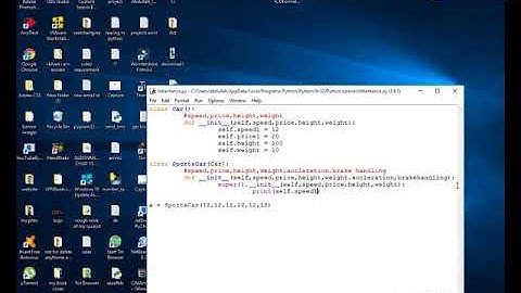 Inheritance In Python in Urdu