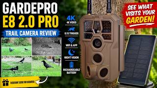 Testing the GardePro E8 2 Pro Trail Camera | Garden Surveillance | Wildlife Camera